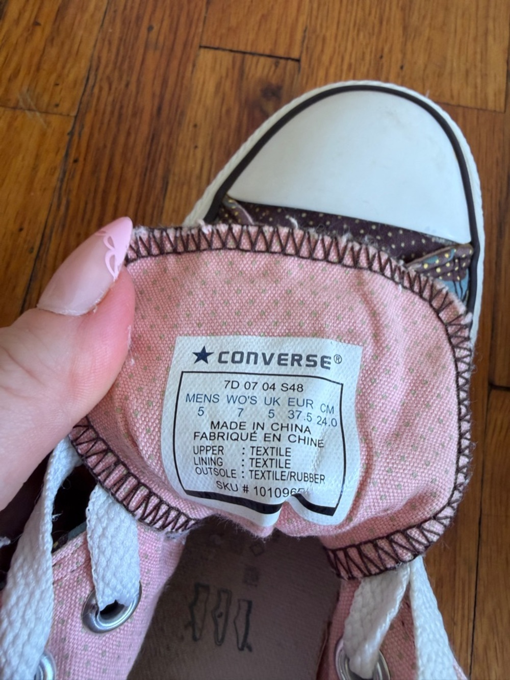 Converse Canvas Low-Top Sneakers with elephant print - Picture 6 of 6